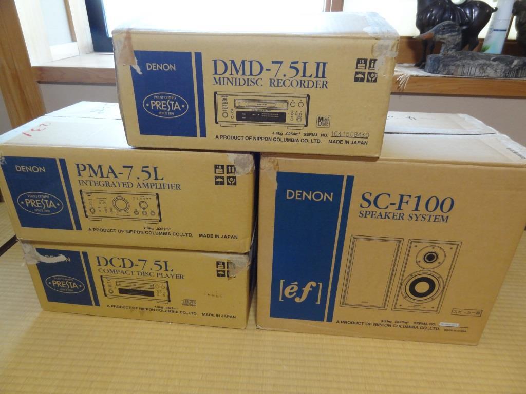 オーディオ機器 DENON D-101 USC-101 コンポセット
