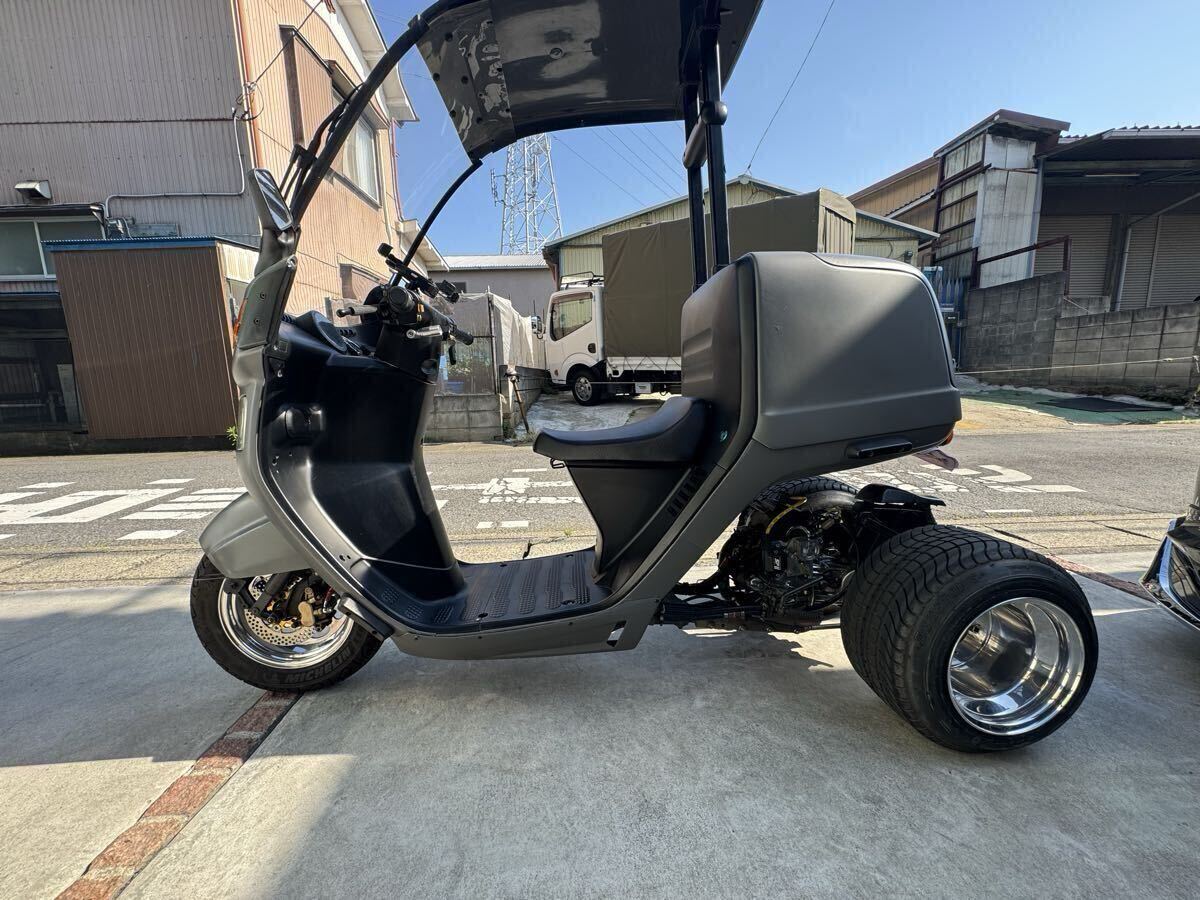 中古】☆HONDA ジャイロキャノピー フルカスタム ロンホイ オープン 中古】☆HONDA ジャイロキャノピー フルカスタム ロンホイ オープン
