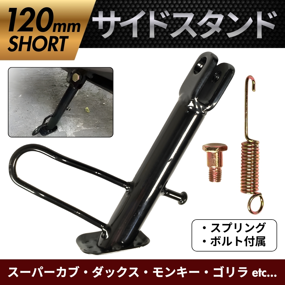 シャリー、ダックス、Gクラフト製スーパーショートスタンド、水野鈑金