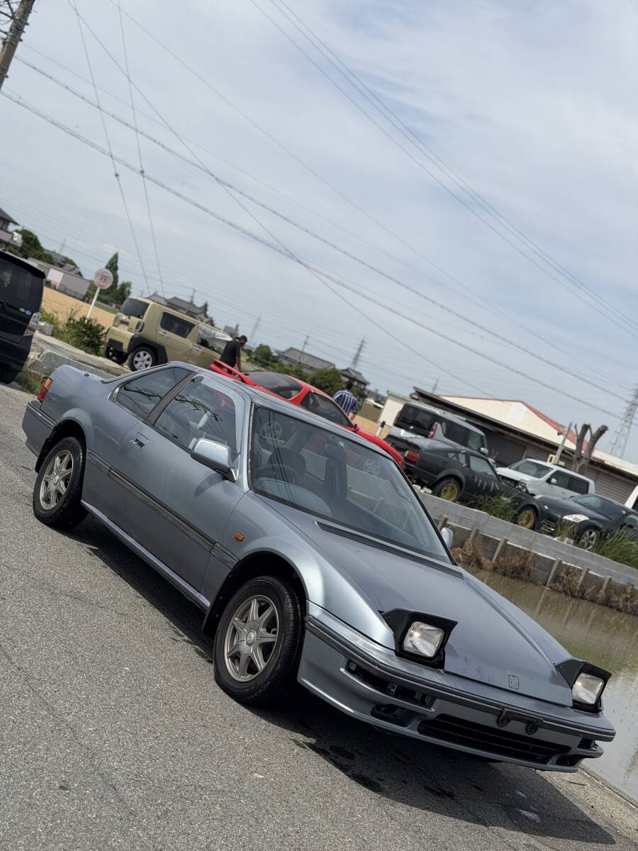 1/24 国産名車 ホンダ プレリュード 2.0Si 1985年式 白 カスタム 深