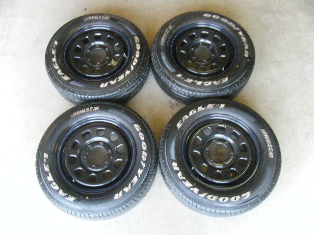 ほぼ新品GOODYEAR/NASCAR/EAGLE#1【215/65/R16】＋デイトナホイール