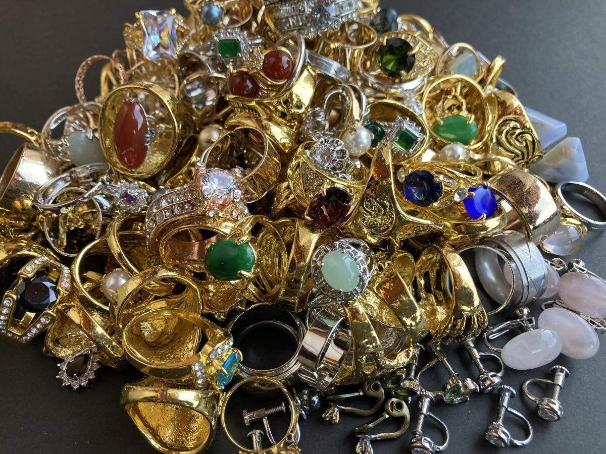 新品】デッドストック ファンシー 指輪 セット アクセサリー 宝石