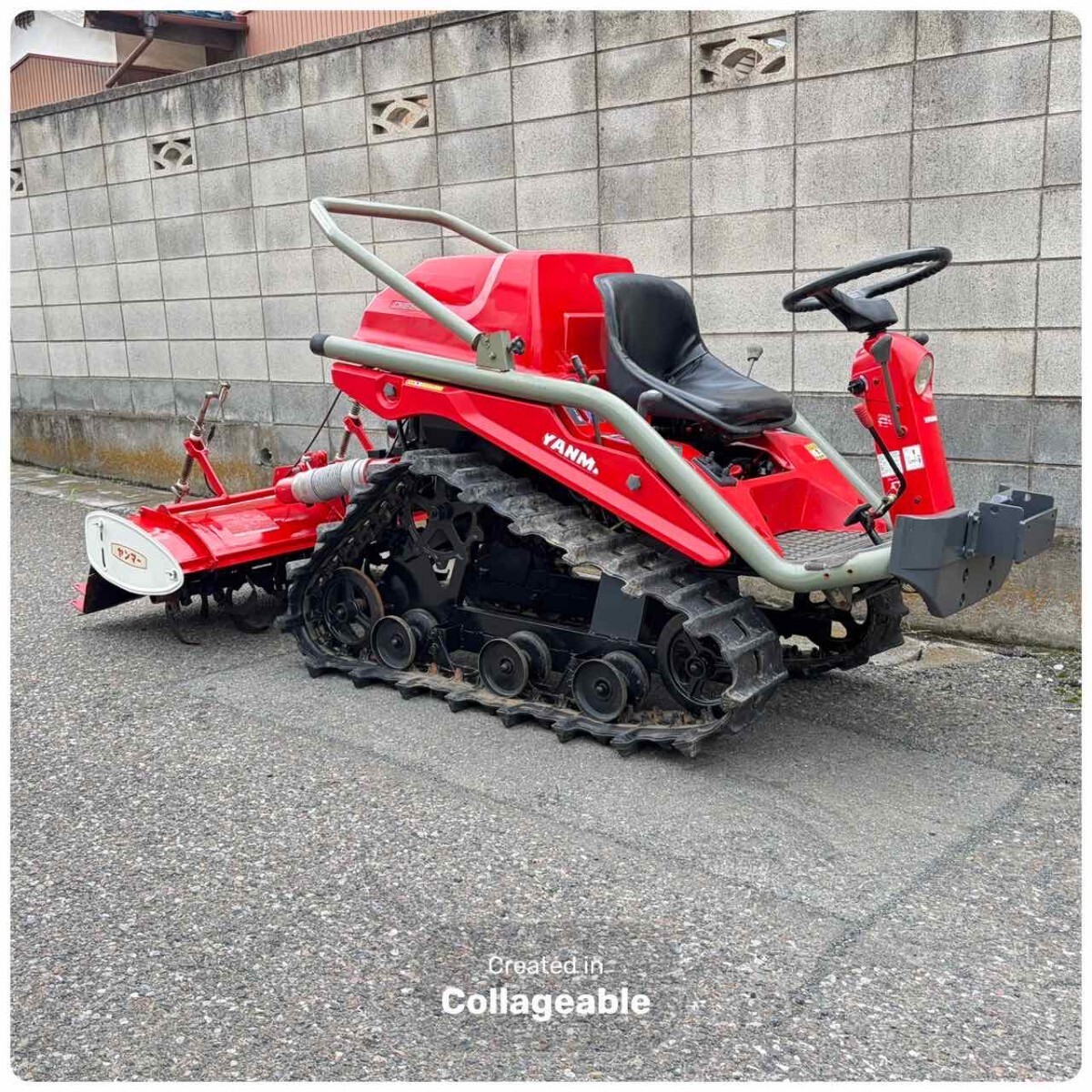 中古】岐阜☆ ヤンマー 耕運機 YA80 8馬力 ディーゼル 管理機 耕うん機