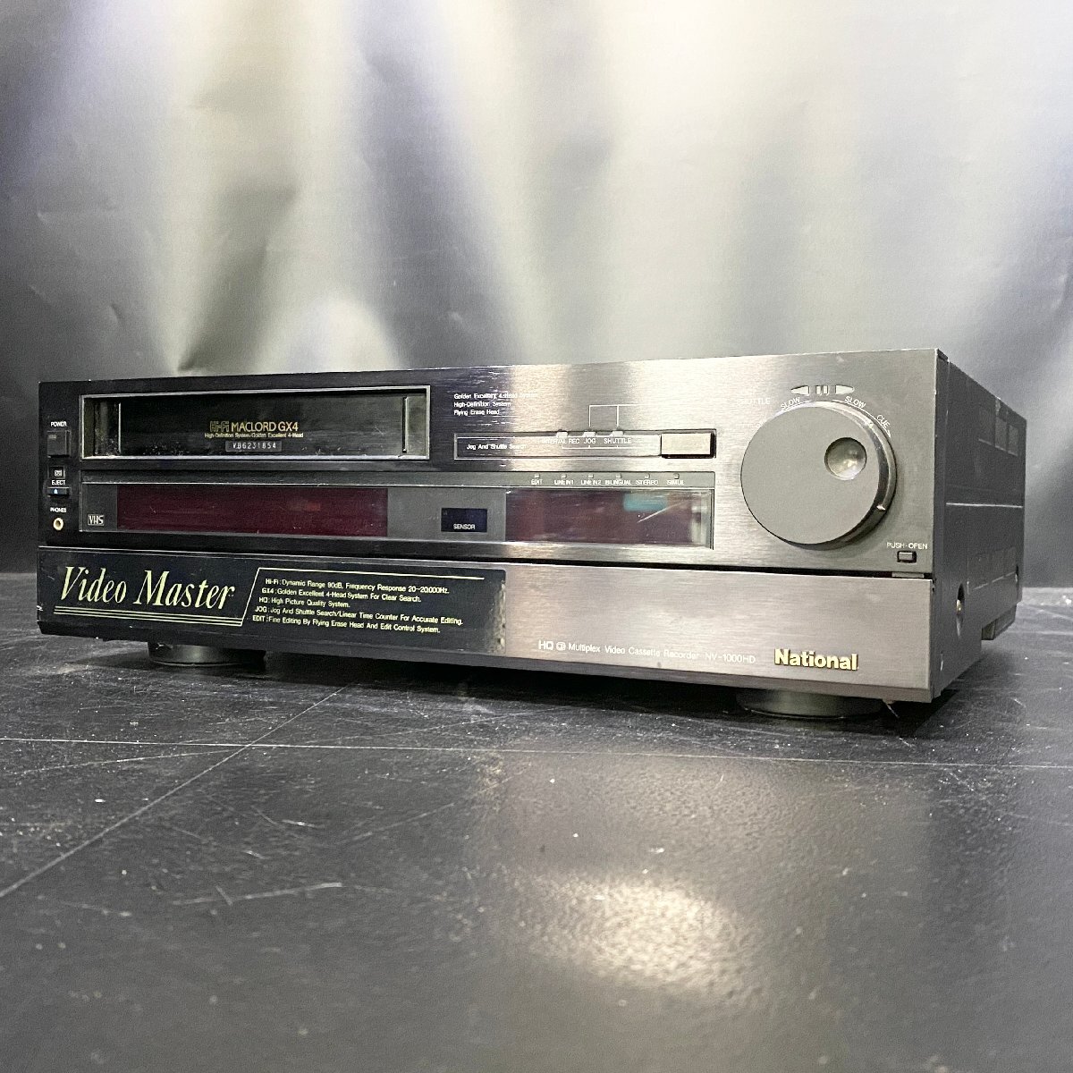 中古】□昭和レトロ□ナショナル National VHS ビデオデッキ NV-850HD