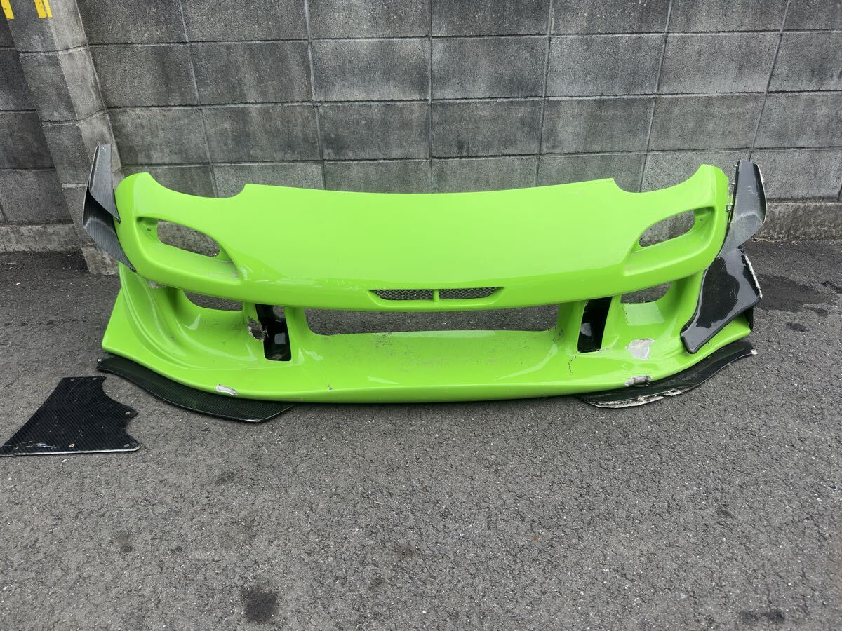 SE3P RX-8 前期 RE雨宮 フロント バンパー AD エイト FACER D1 FOG の