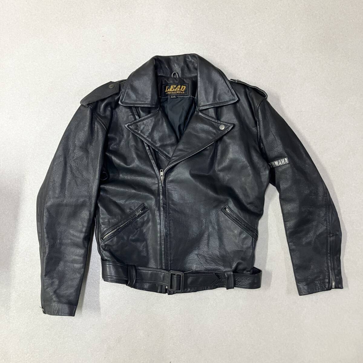 70s80s TEAM YAMAHA Tシャツ 当時物 赤レッド 両面プリント レーシング