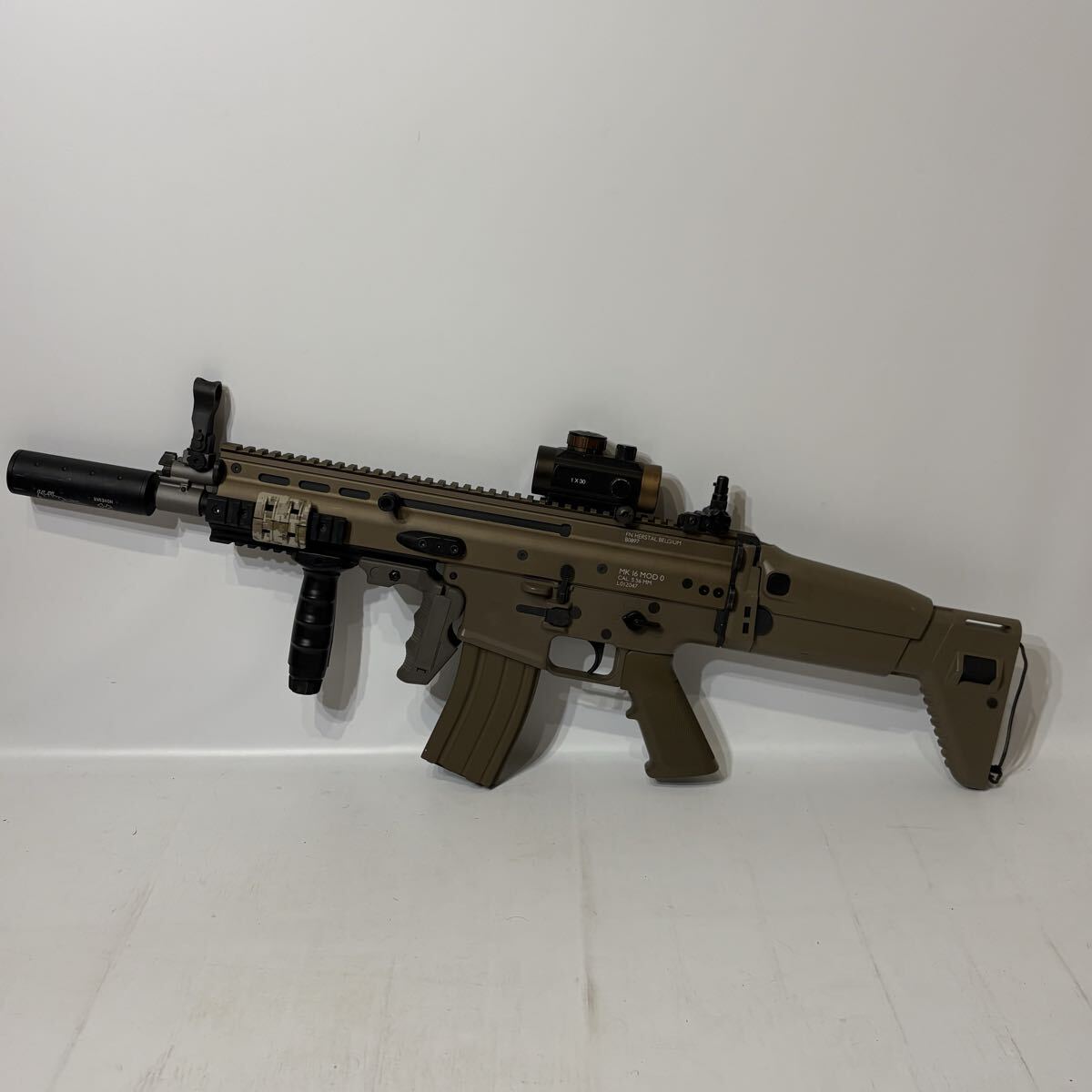 36DT☆東京マルイ スカーL SCAR-L 次世代電動ガン 動作正常 サイト
