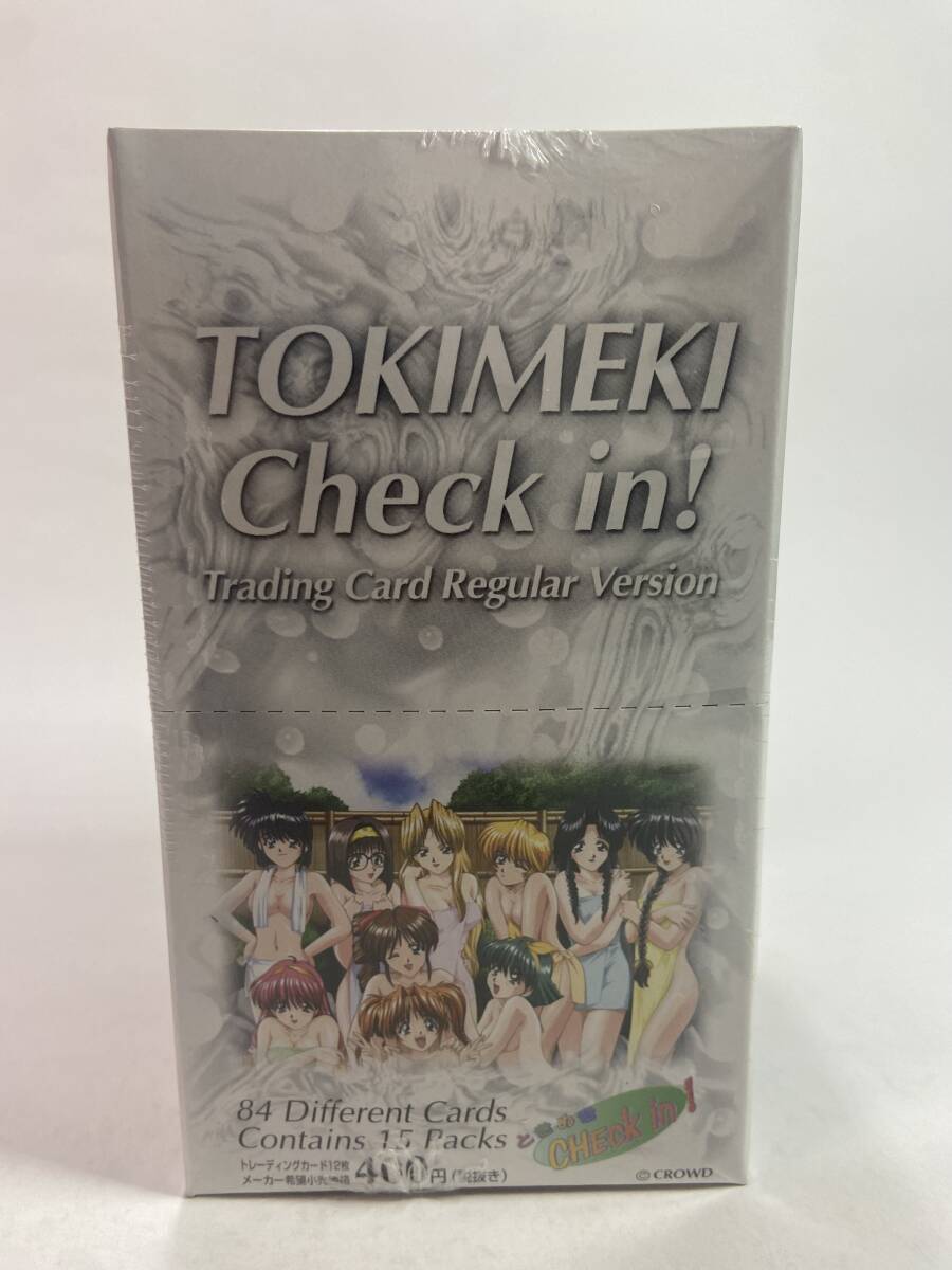 TOKIMEKI Check in! ときめきチェックイン　トレカ 未開封 1箱 TOKIMEKI Check in! ときめきチェックイン トレカ 未開封 1箱 公式通販