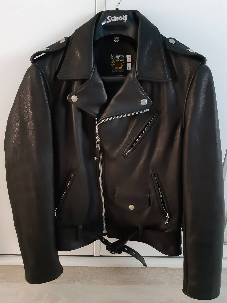 希少カラー＆レアサイズ 80s ビンテージ Schott ショット 818 カラー