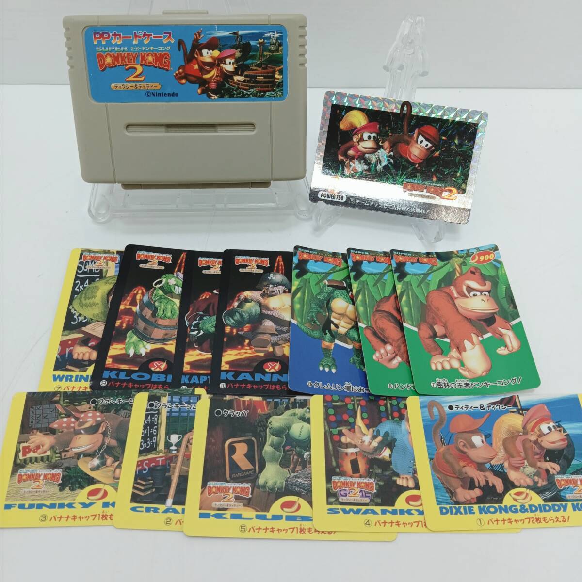 アマダ『スーパードンキーコング2 PPカードケース』カード4枚付き