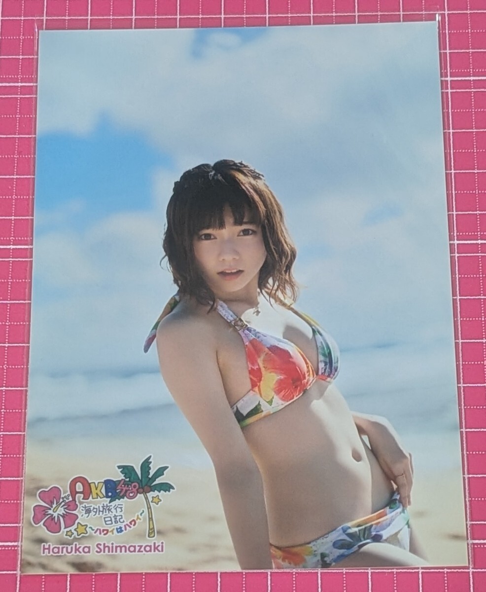 ♪AKB48☆NMB☆山本彩 海外旅行日記 ハワイはハワイ ビキニ水着 公式生
