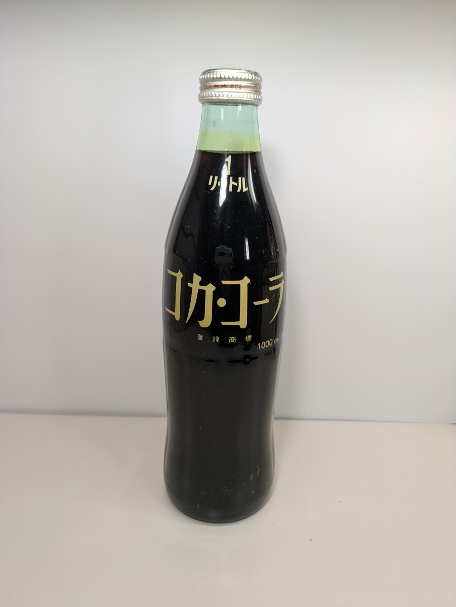 新品】☆昭和の駄菓子屋蔵出し☆コカ・コーラ 1000ml 瓶 1リッター 1
