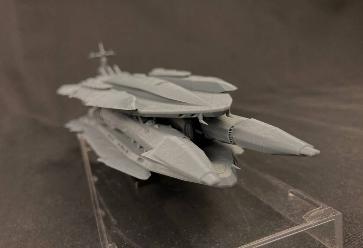 メカコレ 宇宙戦艦ヤマト2202 ガトランティス艦完成品4艦セットの落札