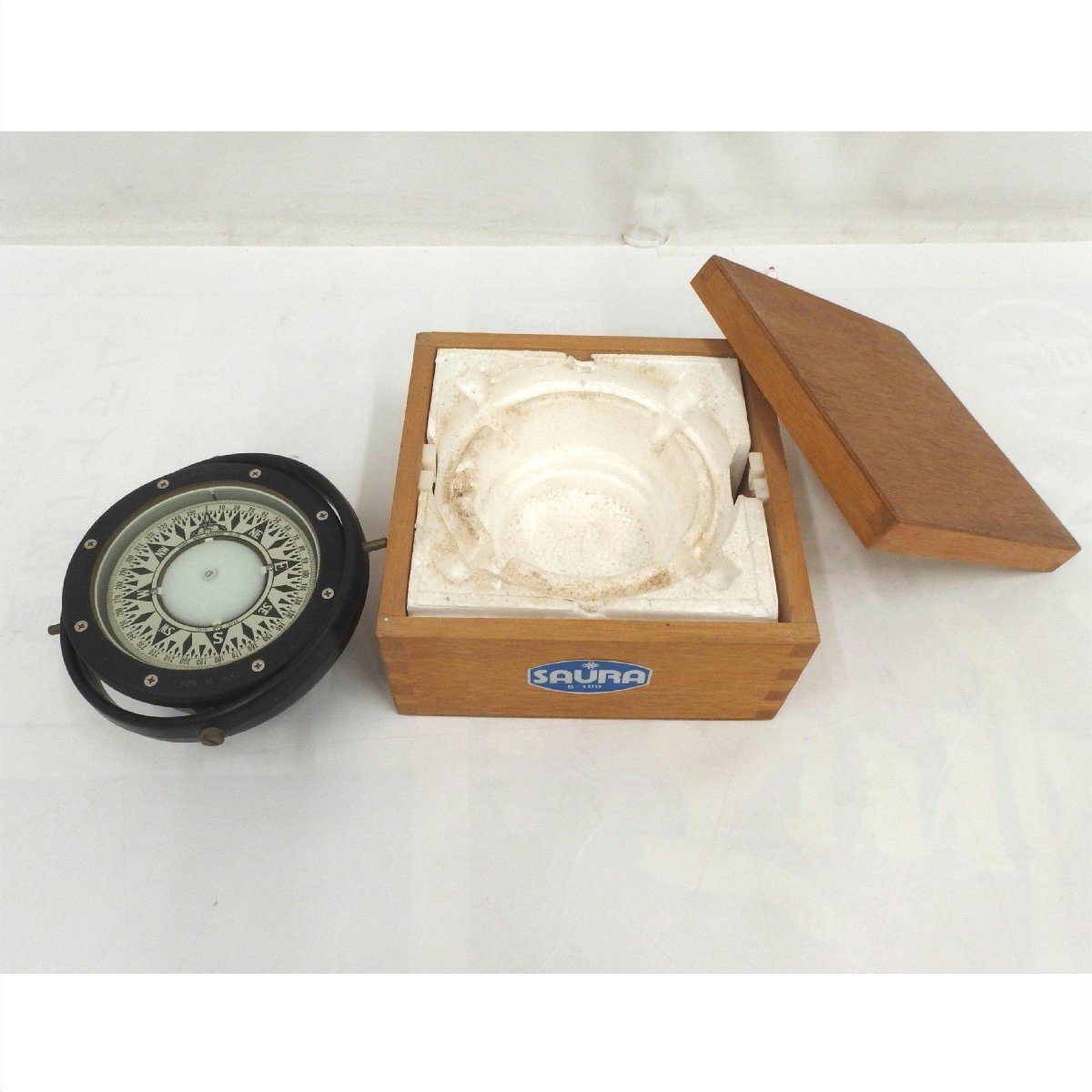 中古】レトロ DAIKO 大航計器製作所 船舶用 羅針盤 磁気コンパス 羅盆