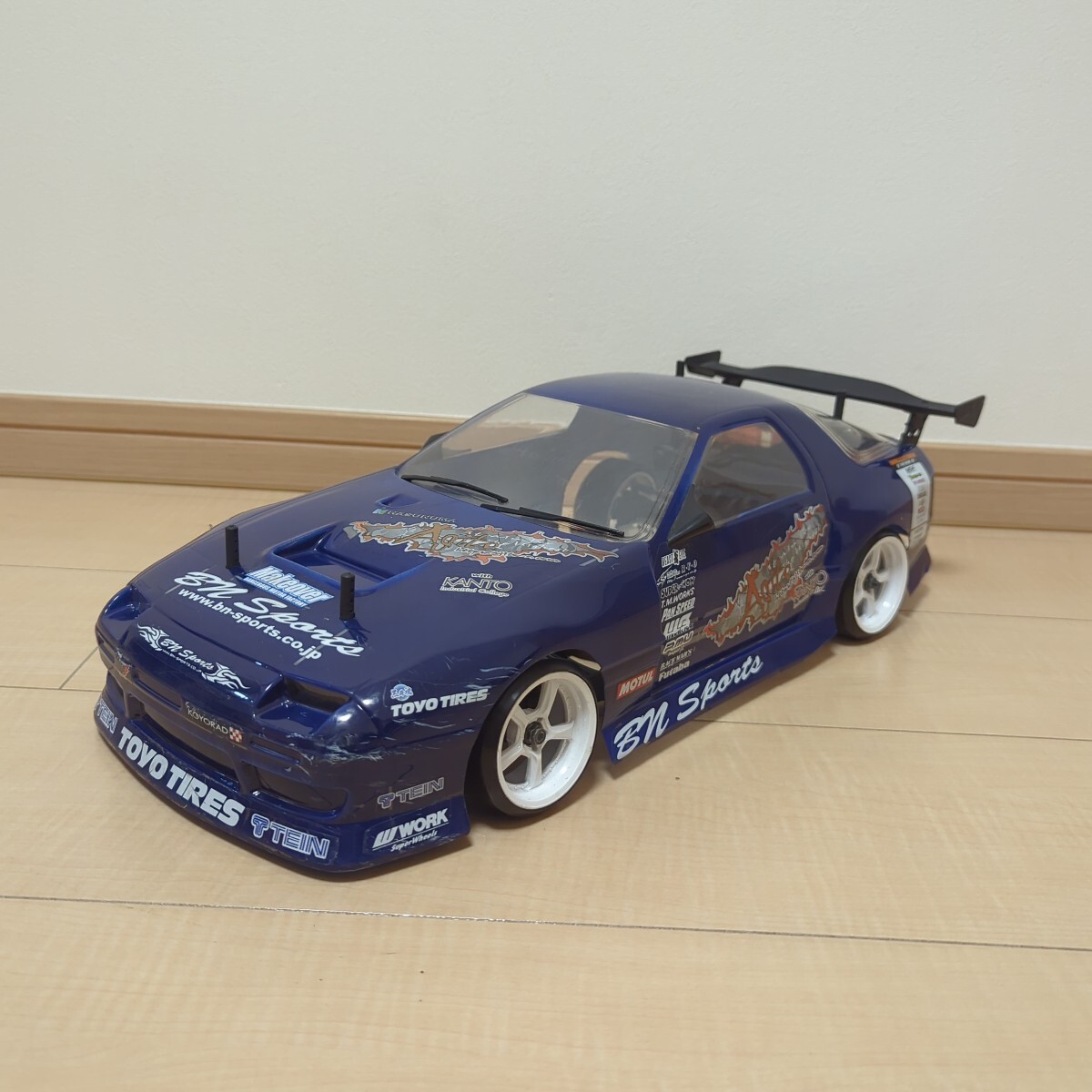 ABCホビー01スーパーボディ RX-7 後期 中古品 YD-2 YD-4 TT-01 TT-02