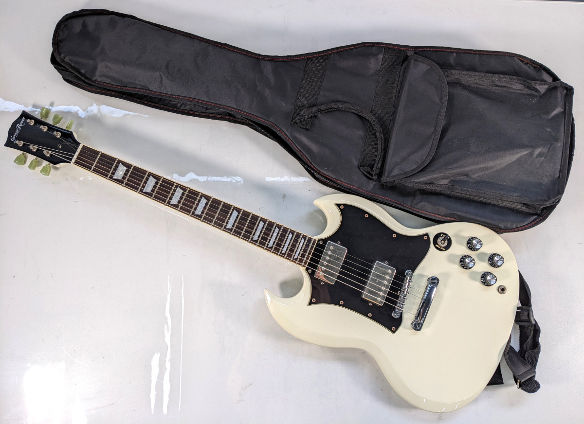 ○◇ GRECO SJR-82 グレコ SG Jr SGジュニア 快調 稀少なホワイト