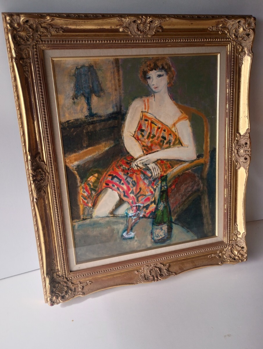 ◎ルノワール 眠る裸婦 名画 工芸 複製画 油彩 油絵 の落札情報詳細