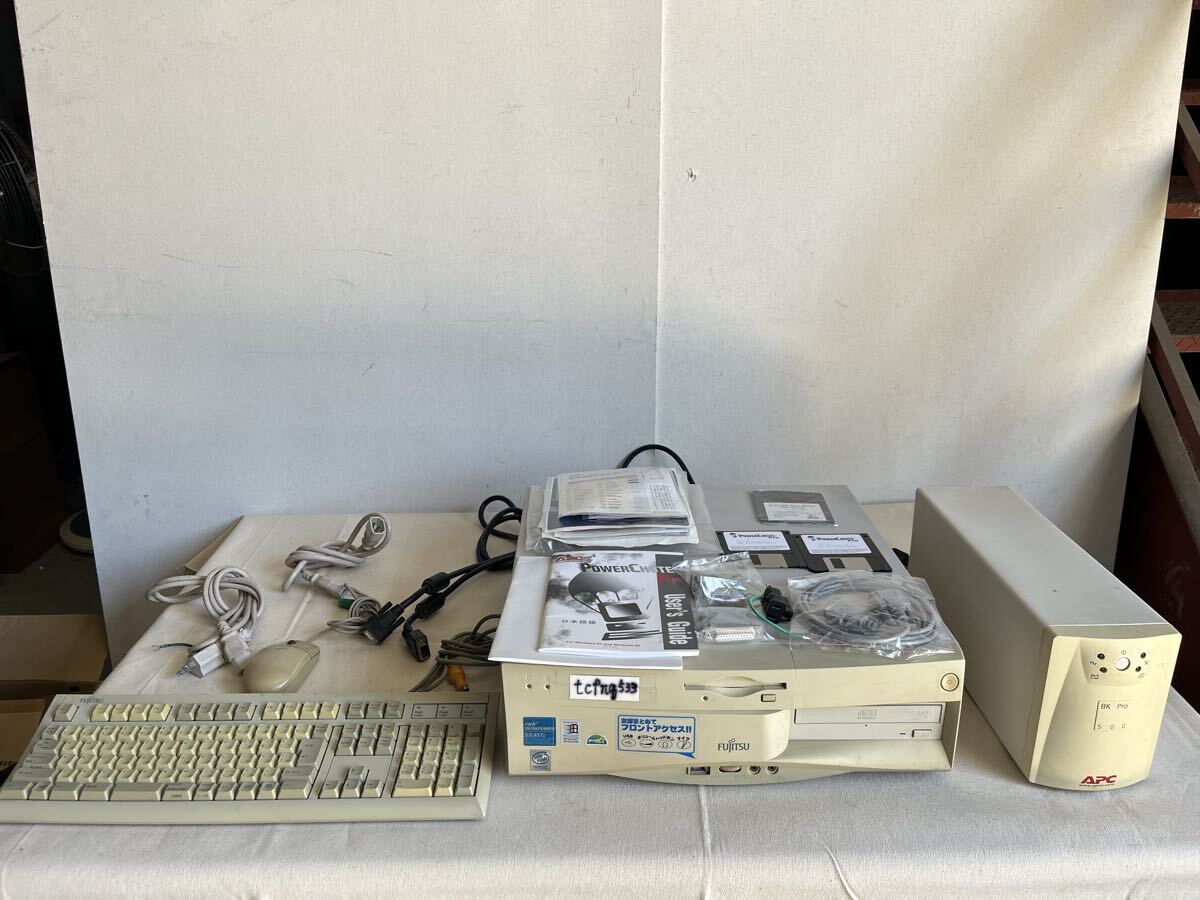 中古】【ジャンク】HDDなし☆FMV DESKPOWER ME6/755 富士通