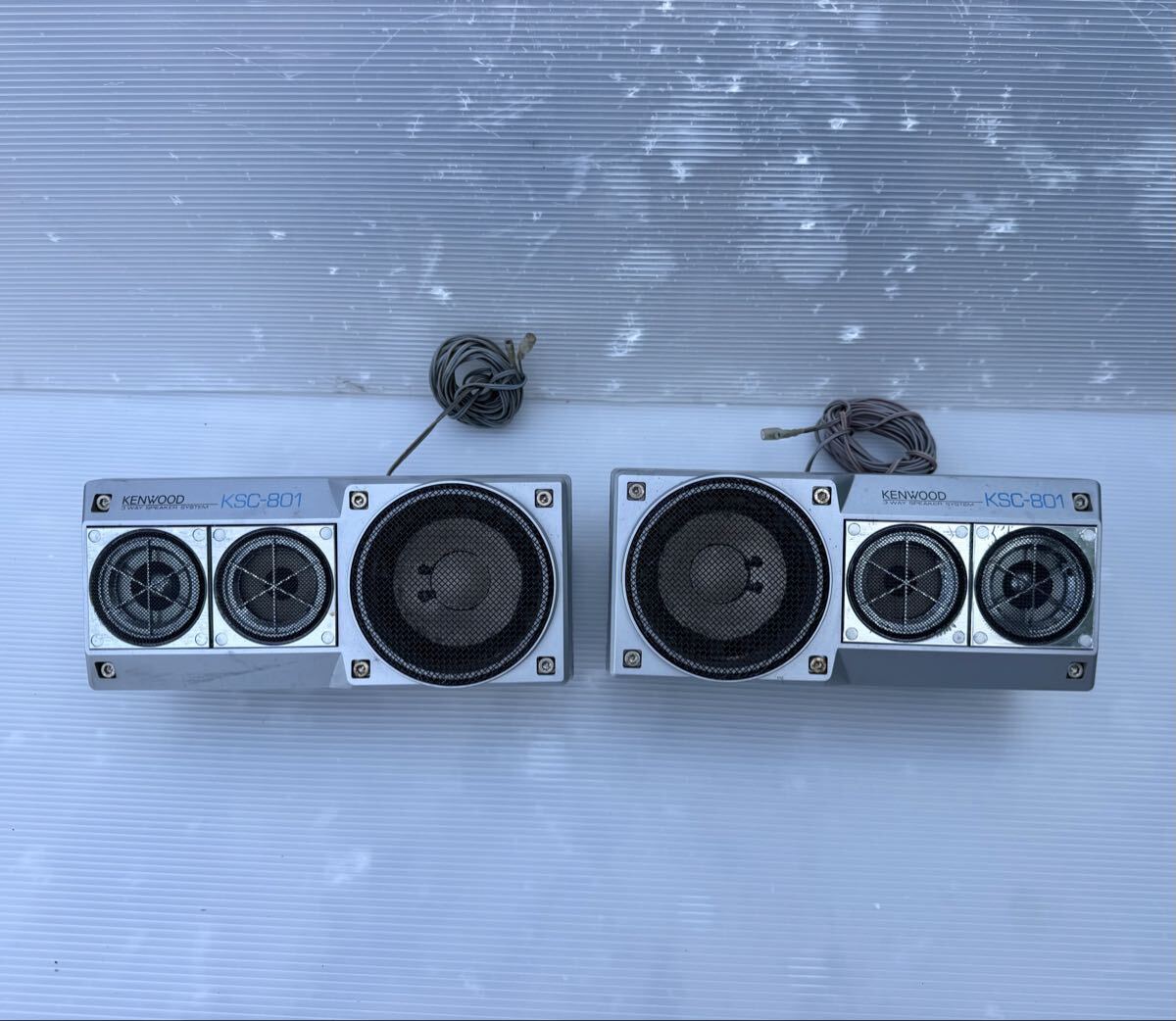 イルミ スピーカー 当時物 KENWOOD ケンウッド 置き型スピーカー USDM