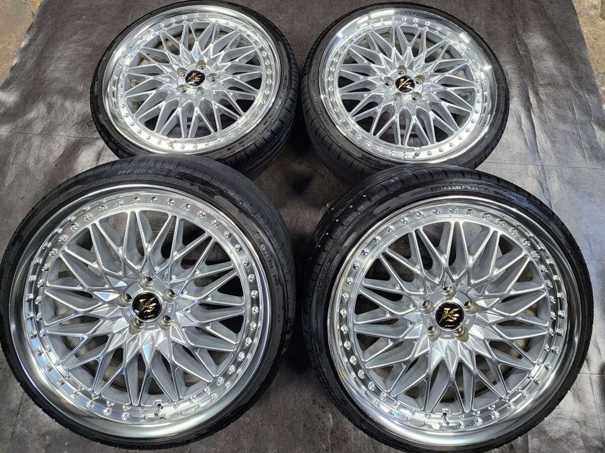 深リム WORKシュバートSC4 PCD100 希少生産終了 国産高級 プリウス 20