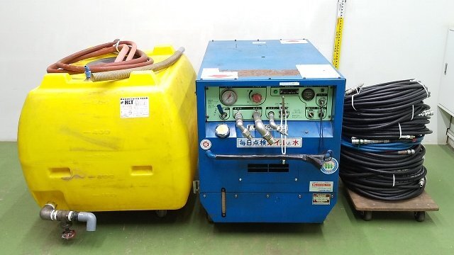 シンショー パワージェッター SJE-2016SC エンジン高圧洗浄機未確認