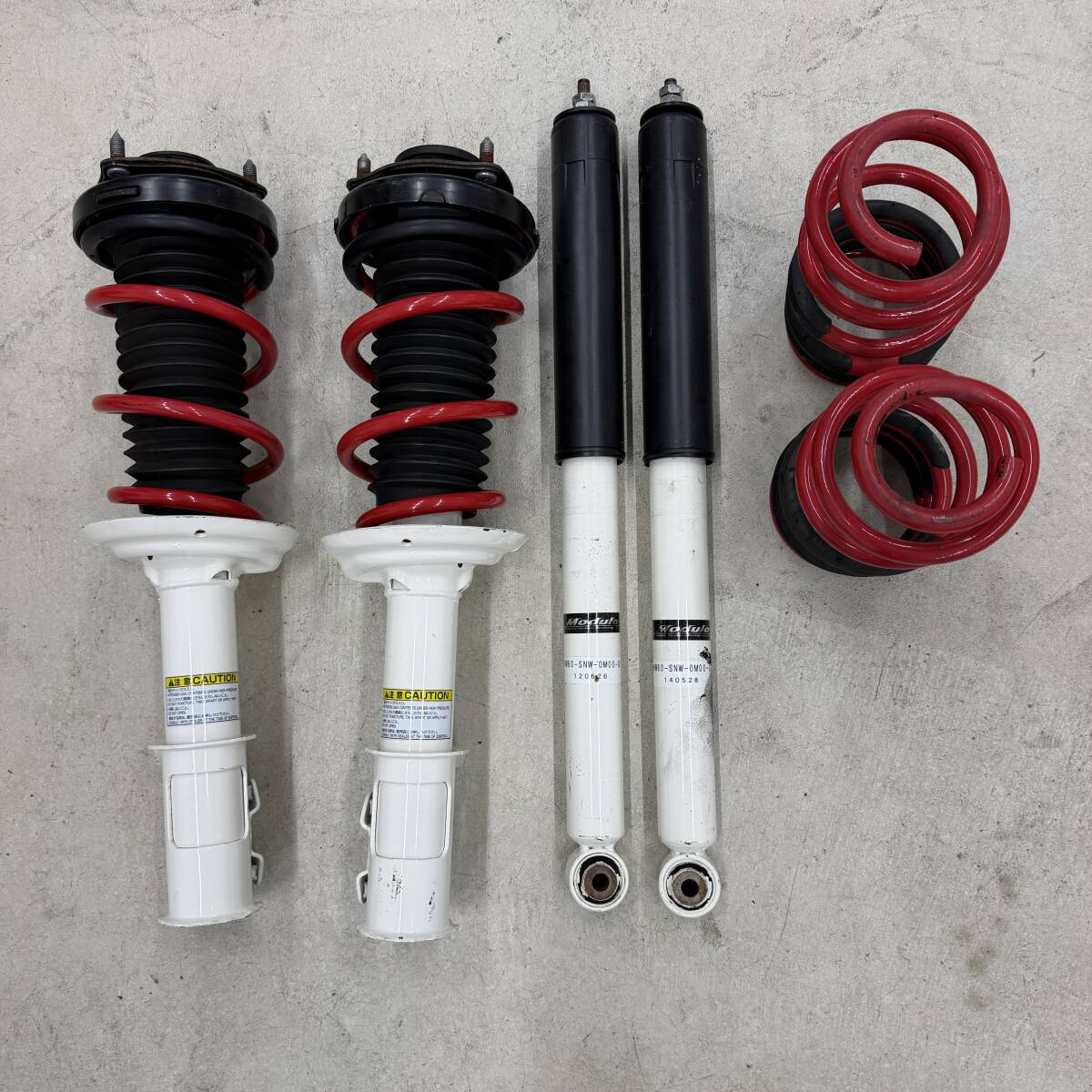 ホンダGE8フィットRS純正MODULO(モデューロ)サスペンションキット