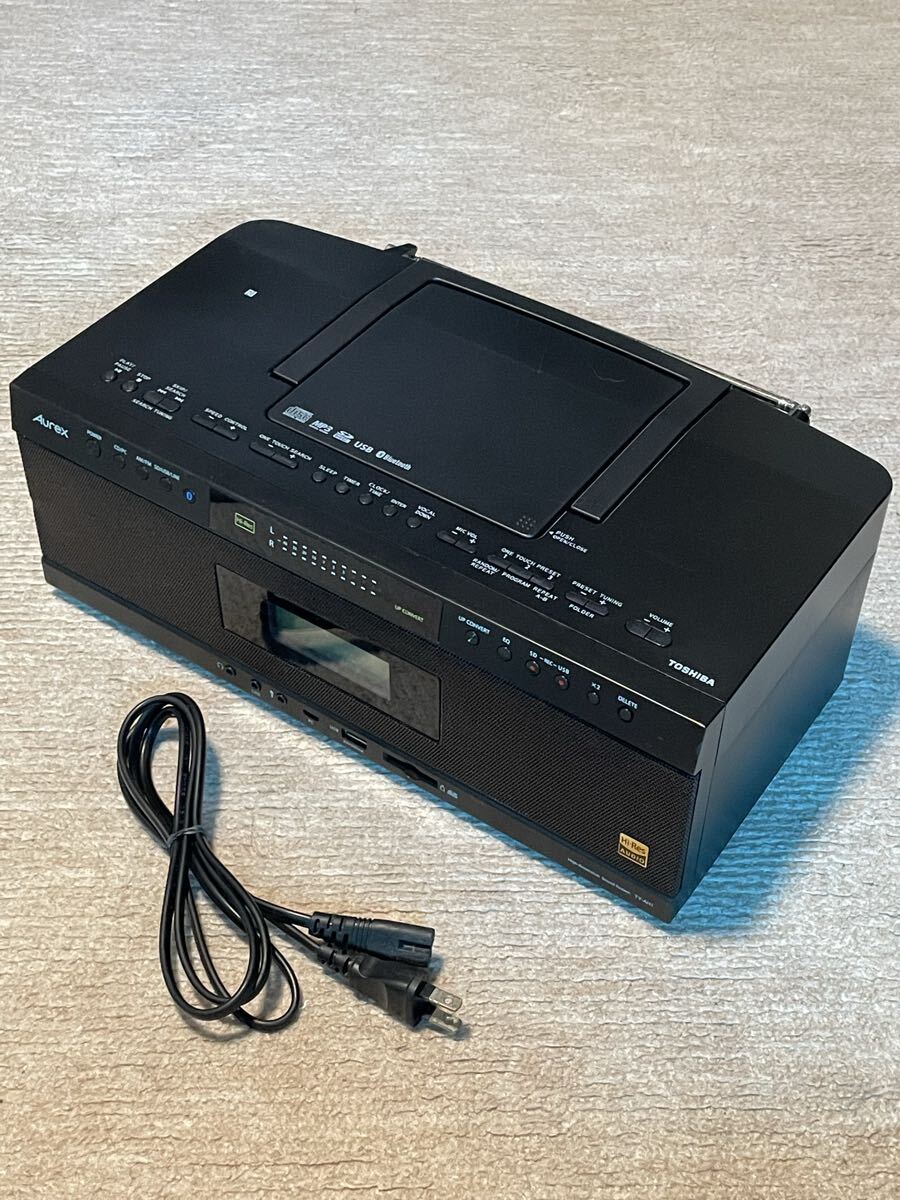 □TOSHIBA 東芝 Aurex CDラジカセ RT-CDW88X 状態まずまず良好 現状