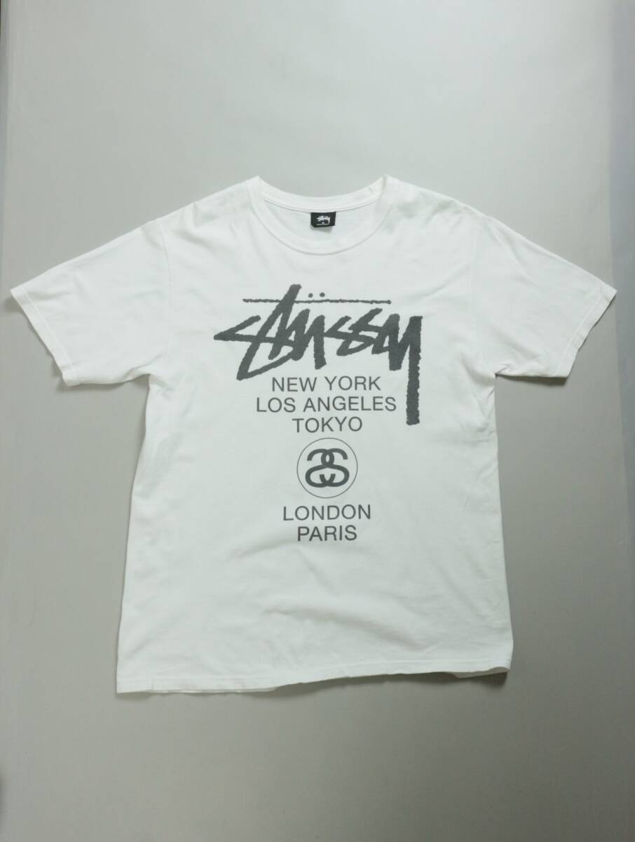 ステューシー STUSSY stussy 海外限定 北朝鮮 金正日 金正恩 Sサイズ