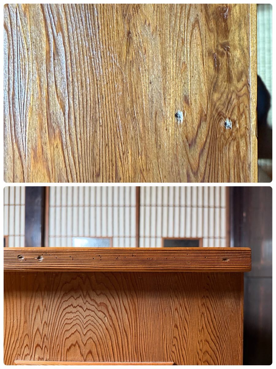竹司 造 煤竹組 綾瀬棚 共箱 】 煎茶道具 竹工芸 茶器 茶具 煎茶棚
