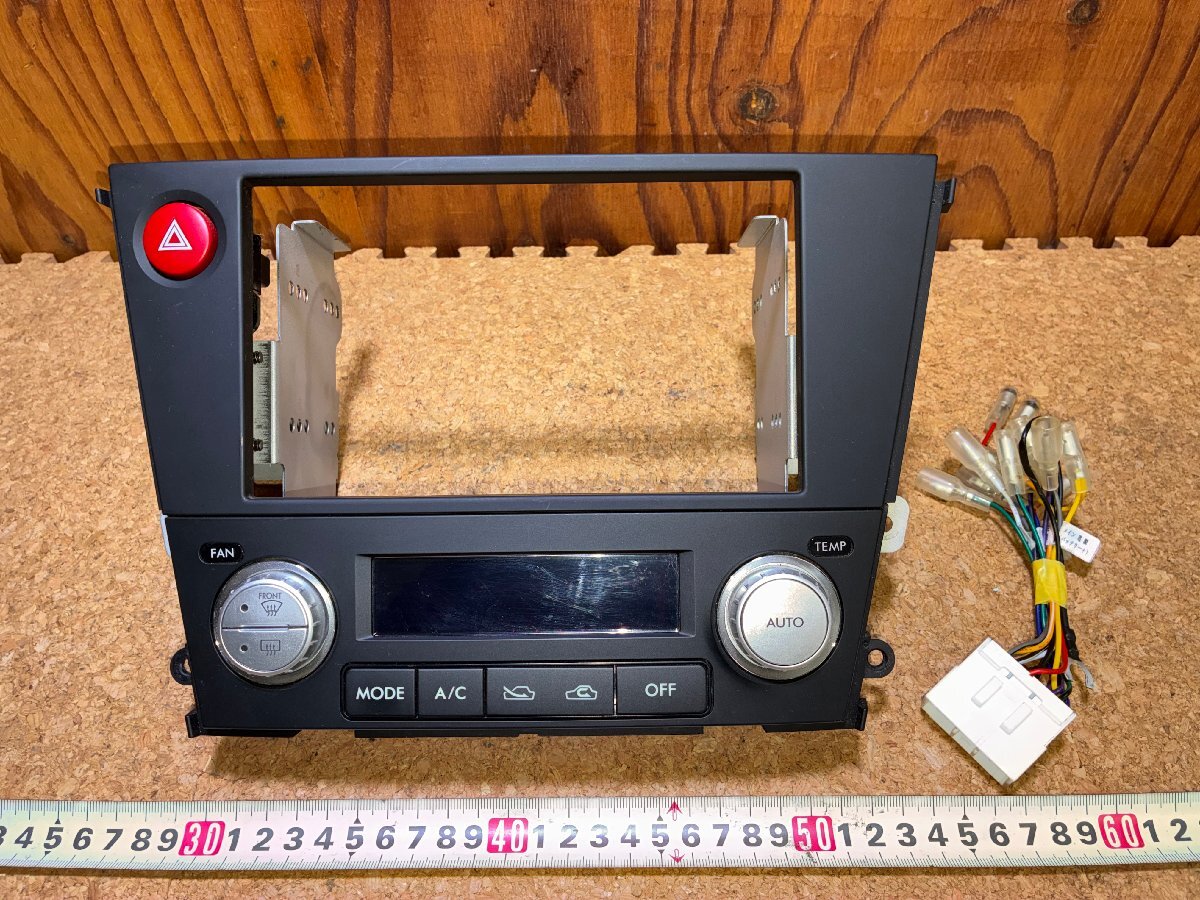 5 後期 BP5 レガシィ 1DIN オーディオ ナビパネル ☆ レガシィ 純正