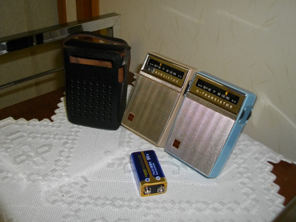 中古】□ナショナル 2バンド 5球スーパーラジオ 1960年 DX-365[0712BI