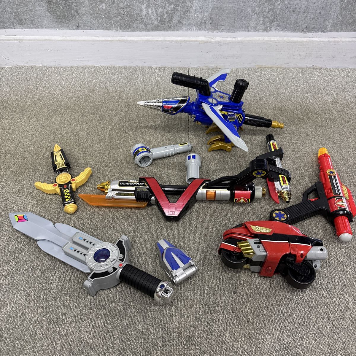 中古】MK122◇当時物 バンダイ チェンジ ゴーゴーファイブ ゴー