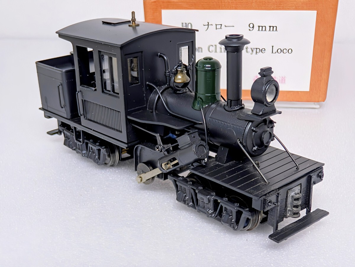 垂直ボイラータイプ蒸気機関車（HOn/9mmゲージ）（杉山模型完成品）の