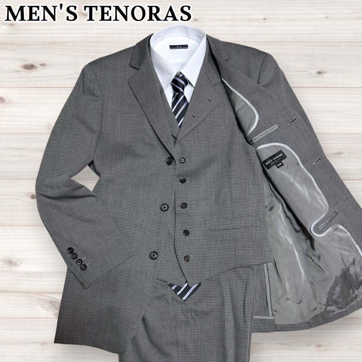 axc 即決 MEN'S TENORAS メンズティノラス ダブルスーツ スリーピース