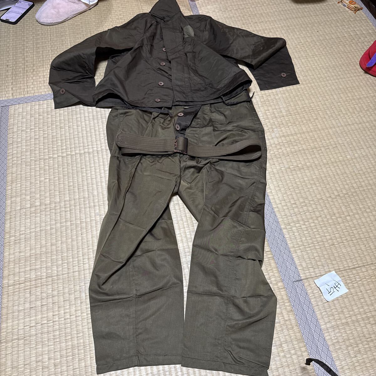旧日本 日本軍 大日本帝国 日本陸軍 航空隊 飛行服 航空衣袴 上下