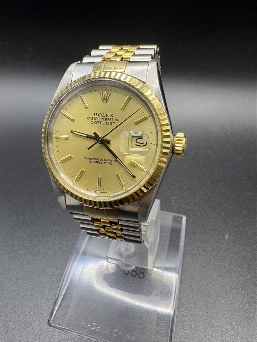 希少ROLEX 19㎜ロレックス純正FF574 ロレックス☆希少 ROLEX純正 19mm USジュビリーブレス FF574 6263 6265