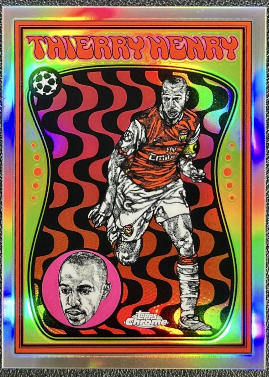 新品】ティエリ・アンリ アーセナル 直筆サインフォト/写真 サッカー