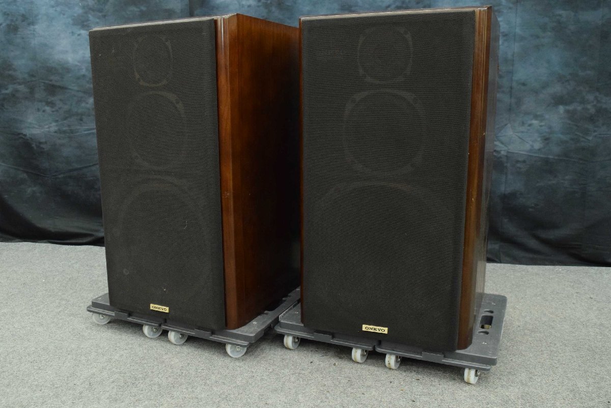 全体的に状態が悪い】【引取限定】ONKYO Monitor 2000 スピーカー ペア