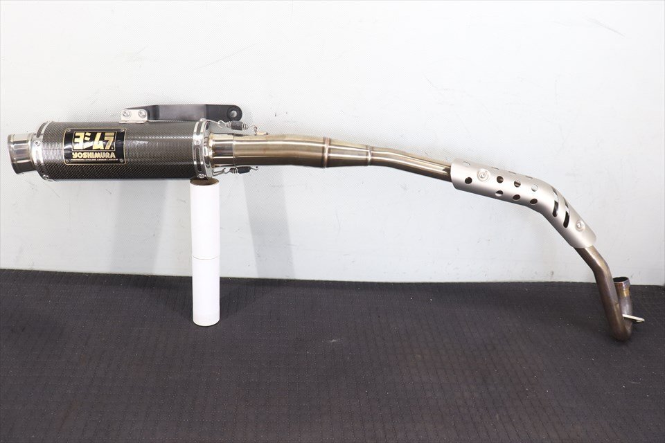 中古】ホーク ヨシムラサイクロンタイプマフラー バブCB250T/N400T/Nの