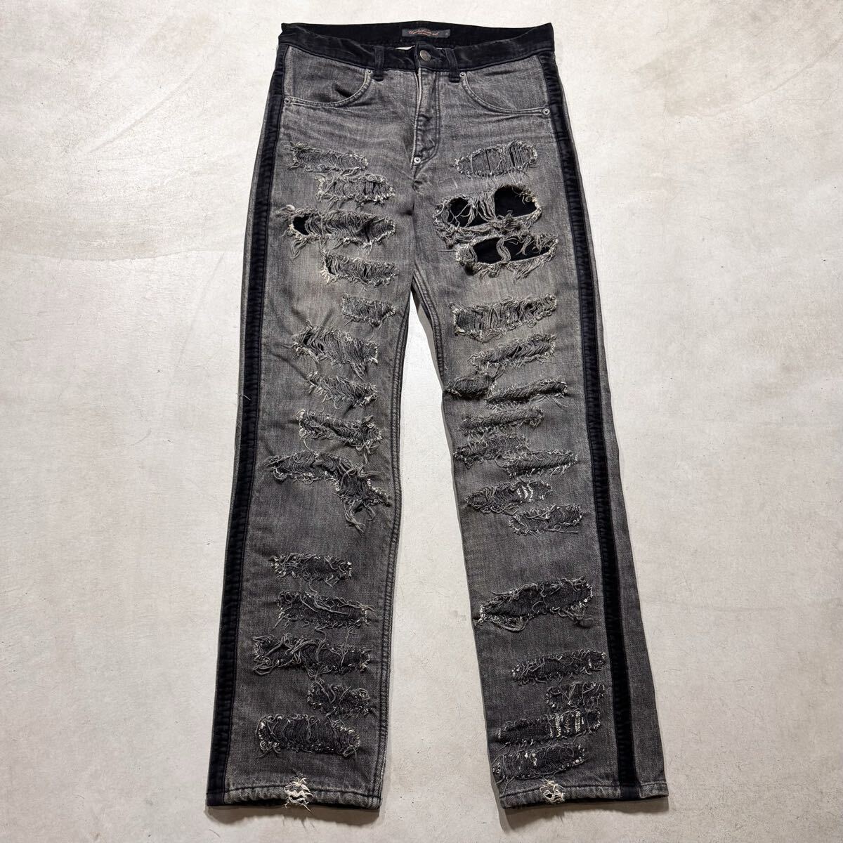 undercover 97aw ブリーチパンツ 初期 名作 美品】97-98A/W アンダーカバー ブリーチ スリム パンツ