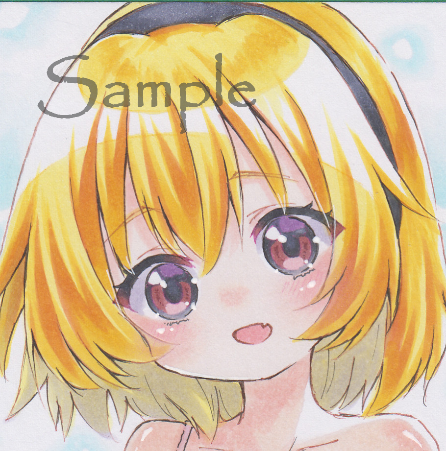 古手梨花【ひぐらしのなく頃に】手描きイラスト の落札情報詳細
