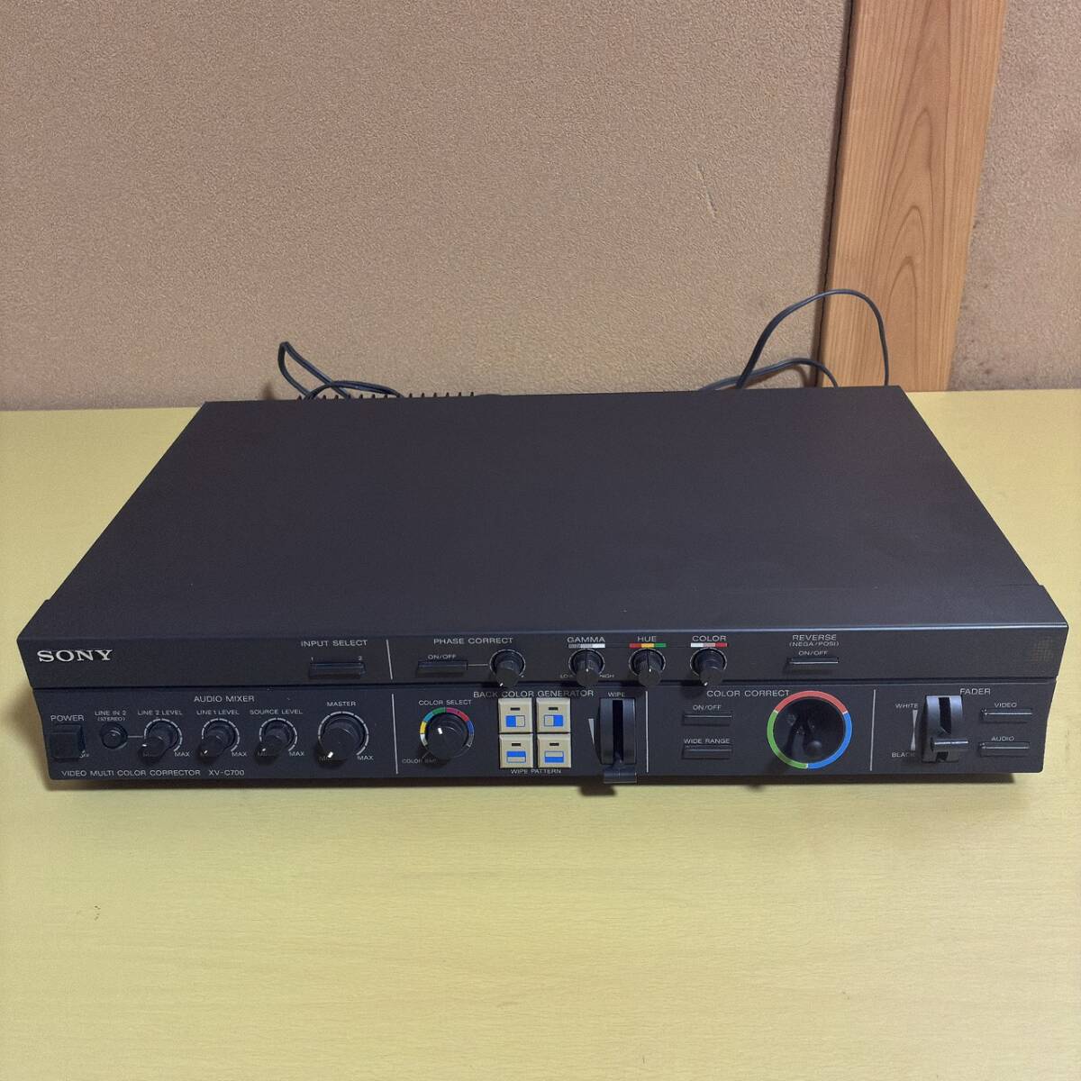 ☆ 超希少 SONY ソニー【XV-C900】ビデオマルチカラーコレクター【通電