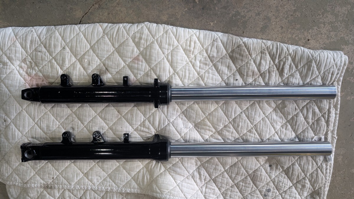 中古】GSX400FS インパルス フロントフォーク一式 GK72A 旧インパルス