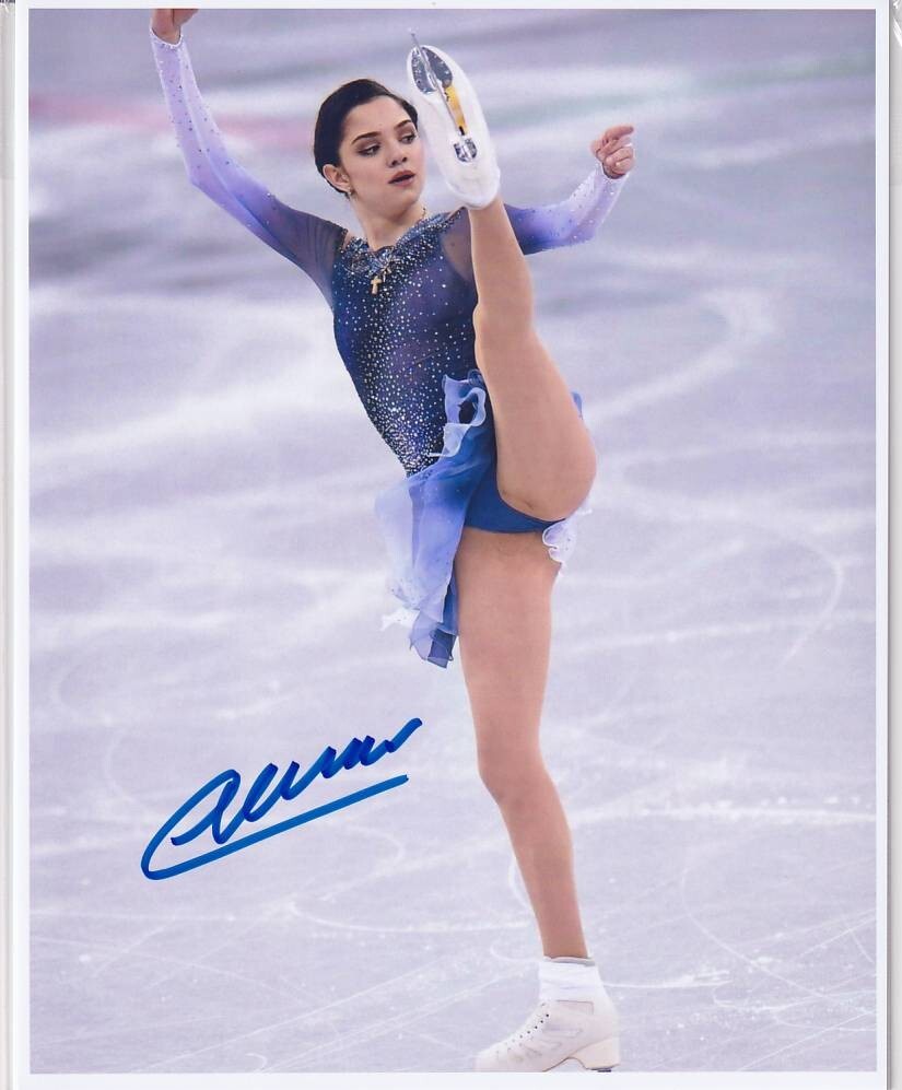 エフゲニア・メドベージェワ Evgenia Medvedeva 直筆サイン入り写真