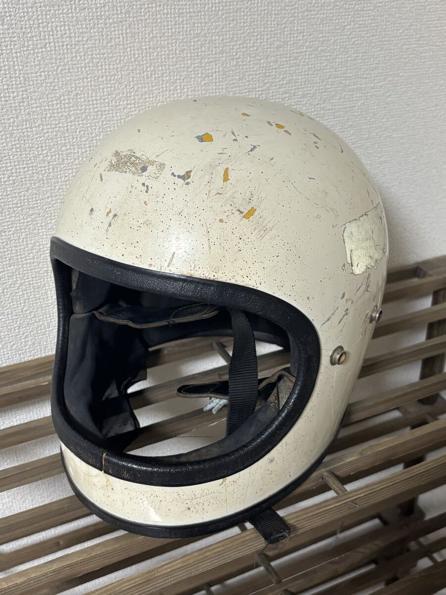 SHOEI フルフェイス　族ヘル　当時物　ビンテージ ☆ ビンテージ エイジング カスタム SHOEI フルフェイス 族ヘル 検索
