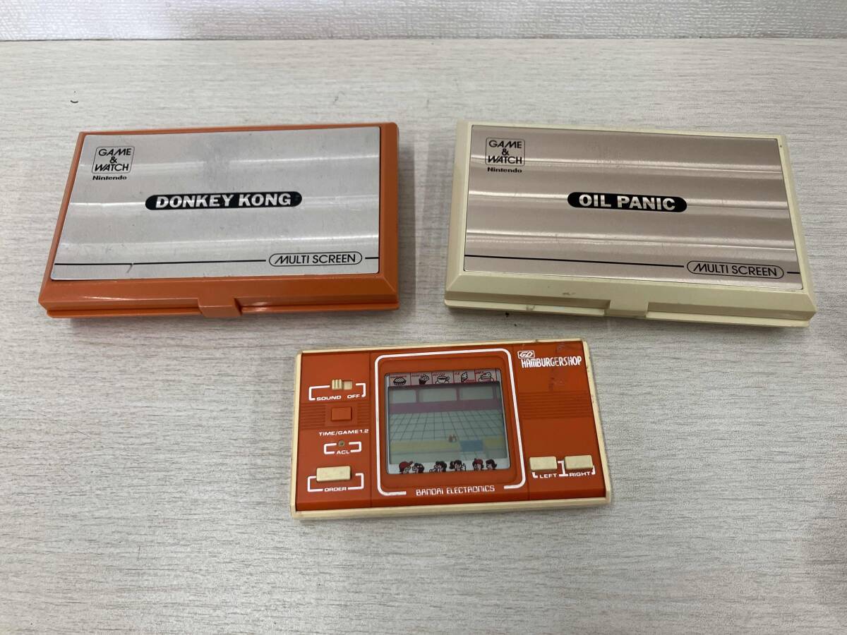 ゲームウォッチ ハンバーガーショップ HAMBURGER SHOP 中古 バンダイの