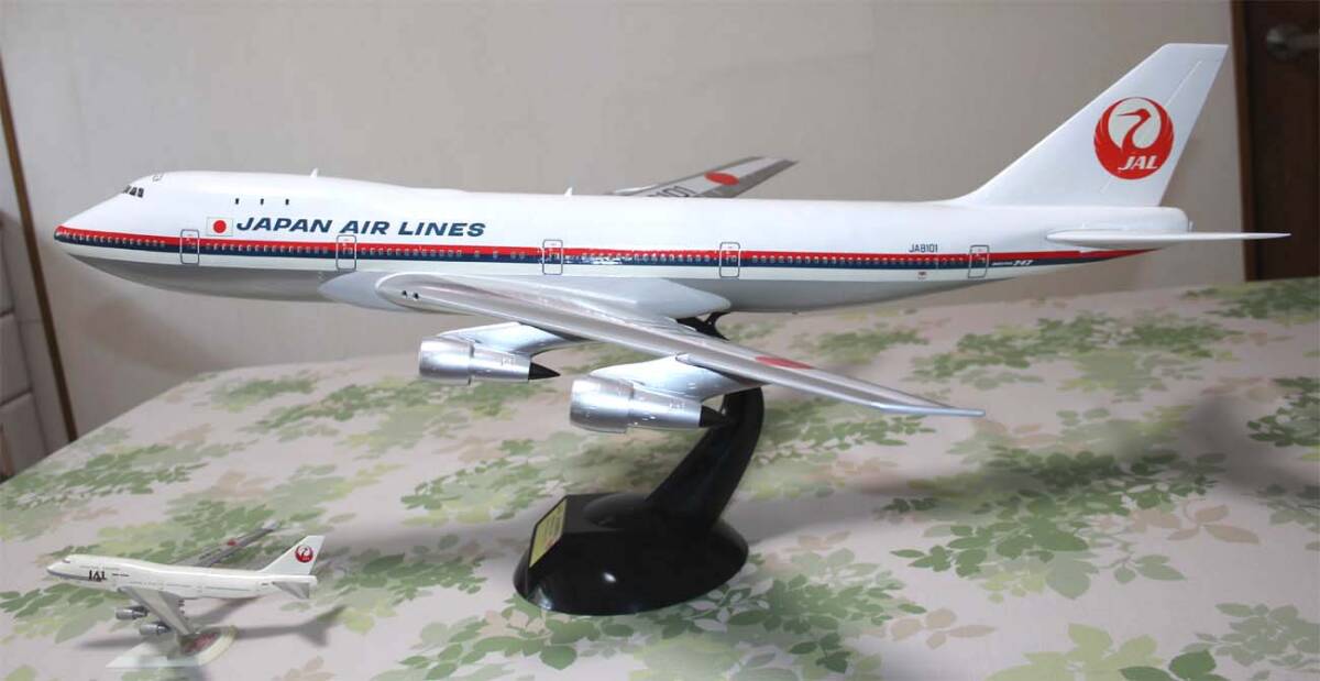 90s Vintage ANA Boeing 747-400 JA8963 全日空 飛行機 マリンジャンボ