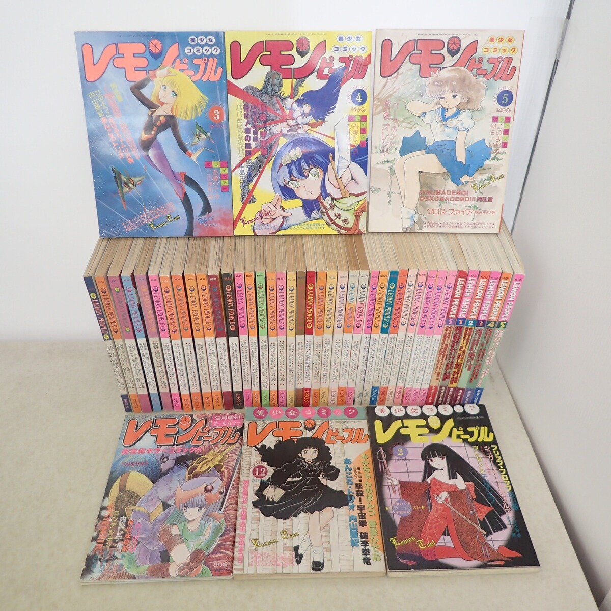 やや傷や汚れあり】レモンピープル増刊第3号1982年4月号 内山亜紀 の