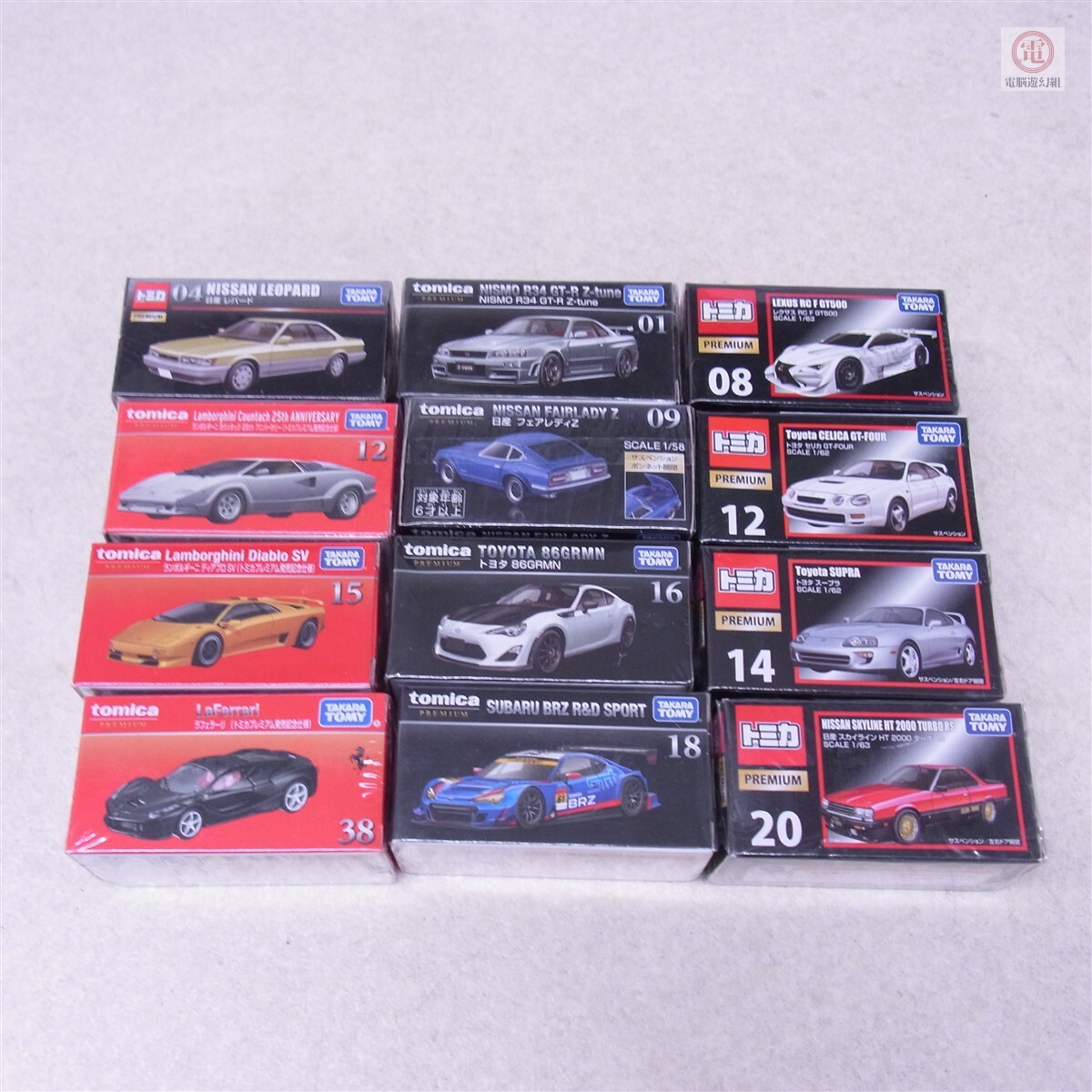 新品】トミカ 初回特別仕様 現行コンプリート44台＋廃盤8台 合計52台