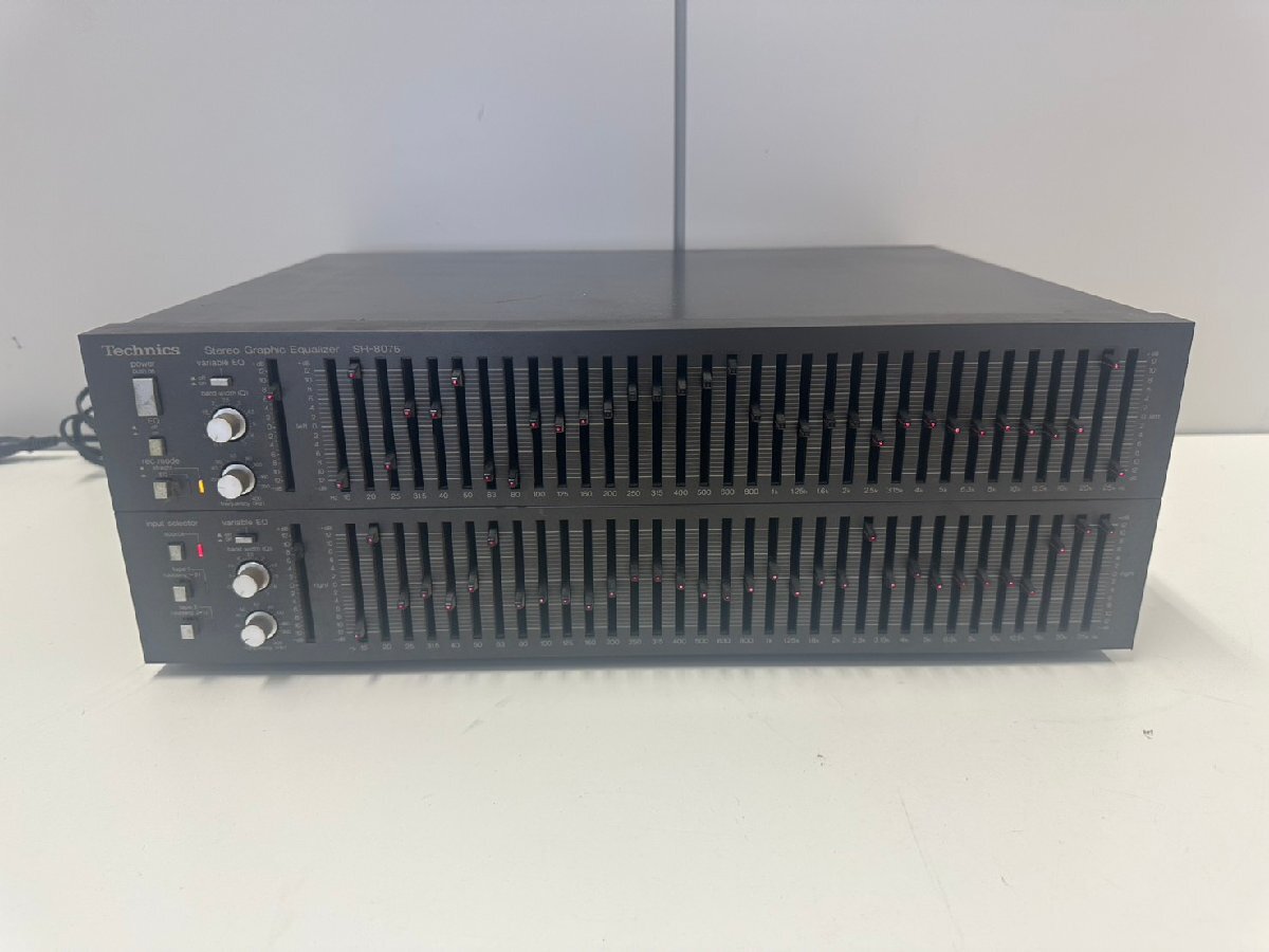 41AOO テクニクス Technics SH-E7 SL-X700 ステレオ グラフィック